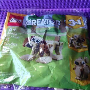 Lego poly bag 30666 3 in 1 Gift animal
